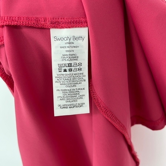 Sweaty Betty Explorer Ace Sleeveless Midi Dress in Tayberry Pink Size Large NWT - Picture 4 of 11